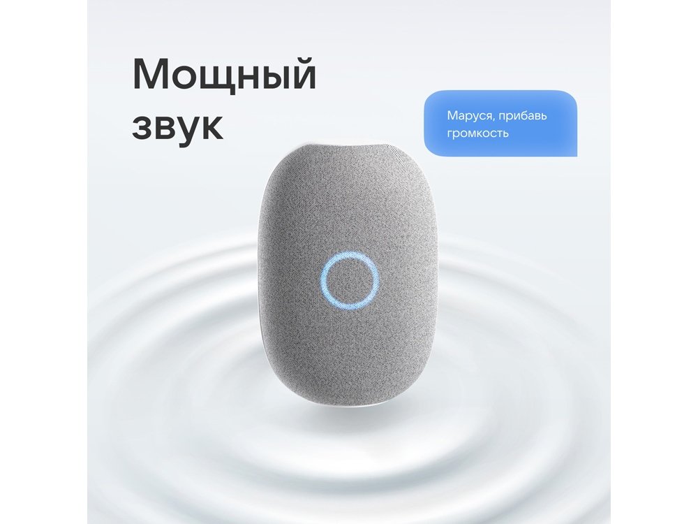 Умная колонка Капсула с голосовым помощником Марусей_8