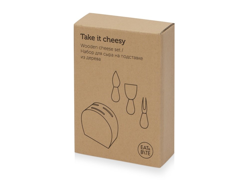 Набор из ножей для сыра на подставке Take it cheesy_3