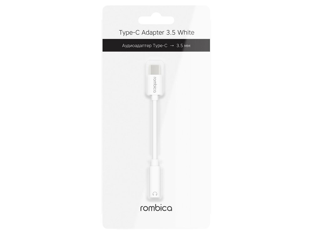 Переходник Type-C Adapter 3.5 White_1