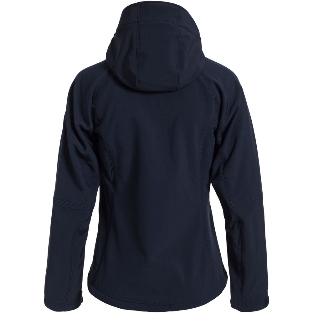 Куртка женская Hooded Softshell темно-синяя_2