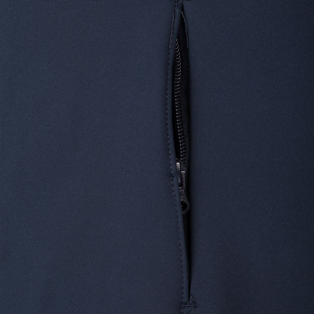 Куртка женская Hooded Softshell темно-синяя_4
