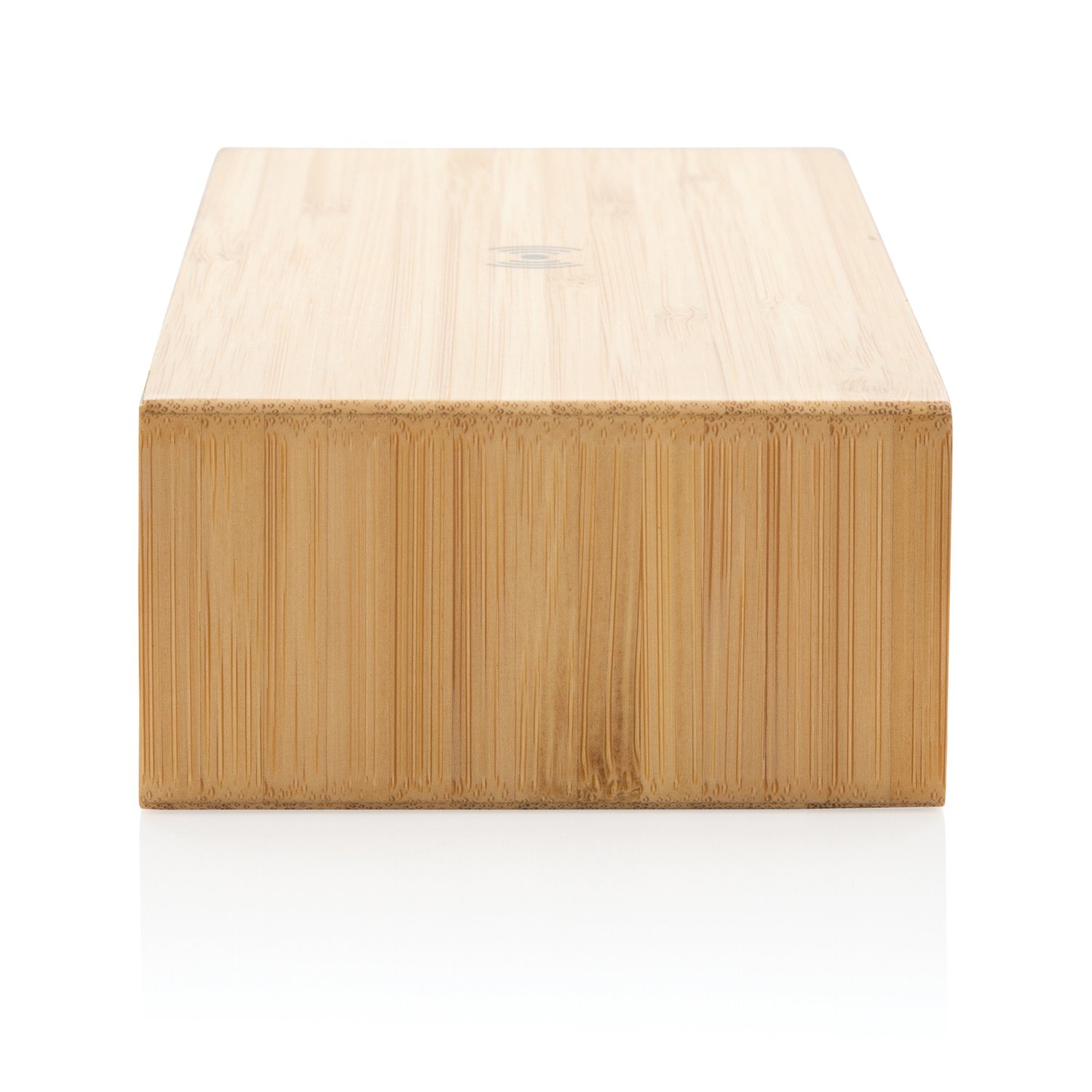 Часы с будильником Bamboo с функцией беспроводной зарядки, 5 Вт_4