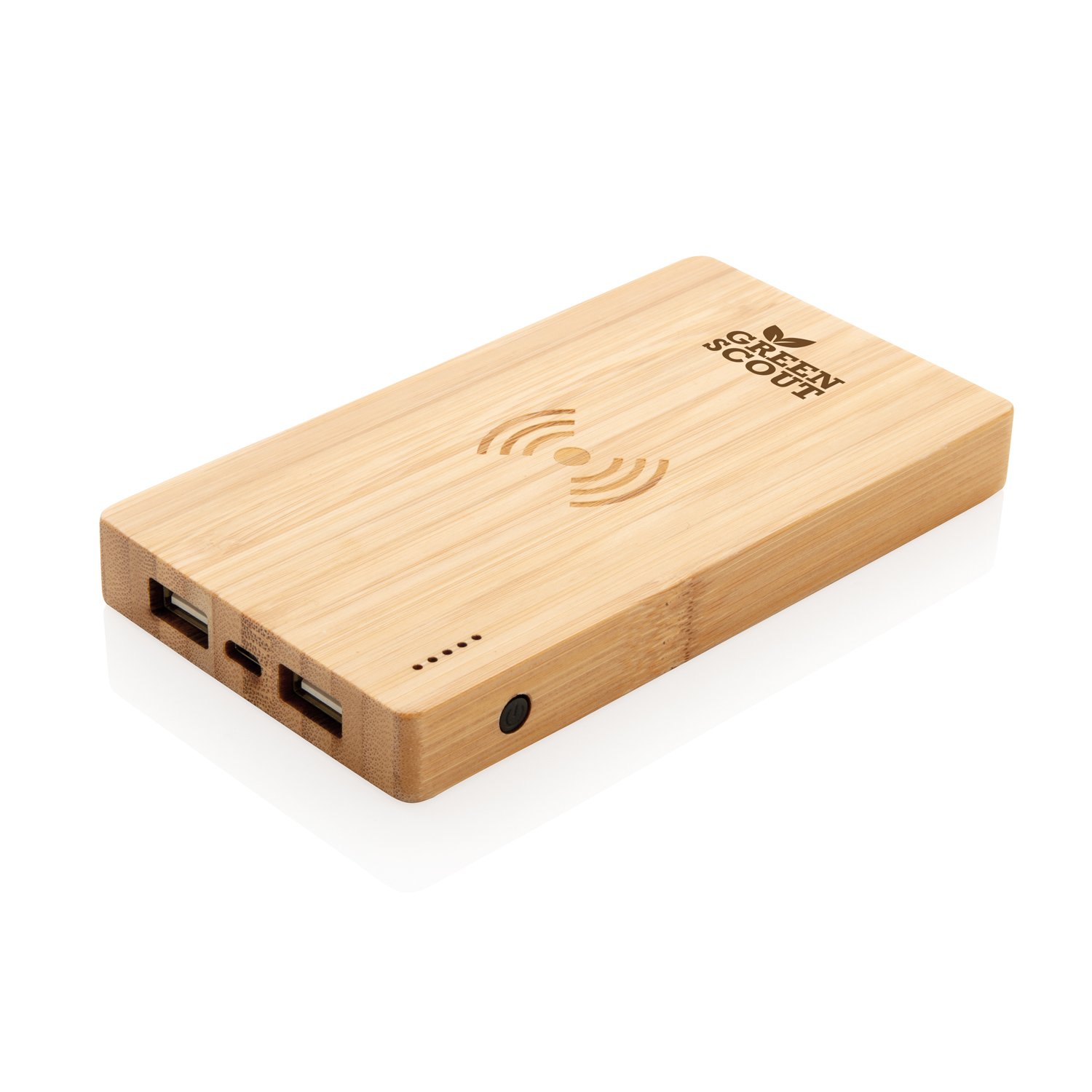 Экологичный внешний аккумулятор Bamboo, 4000 mAh_6