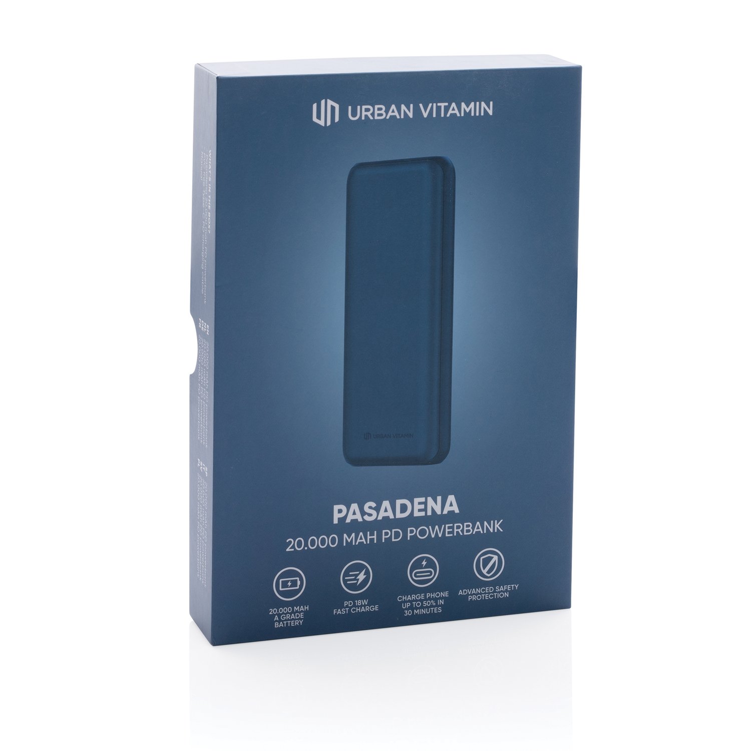 Внешний аккумулятор Urban Vitamin Pasadena с быстрой зарядкой PD, 18 Вт, 20000 мАч_10