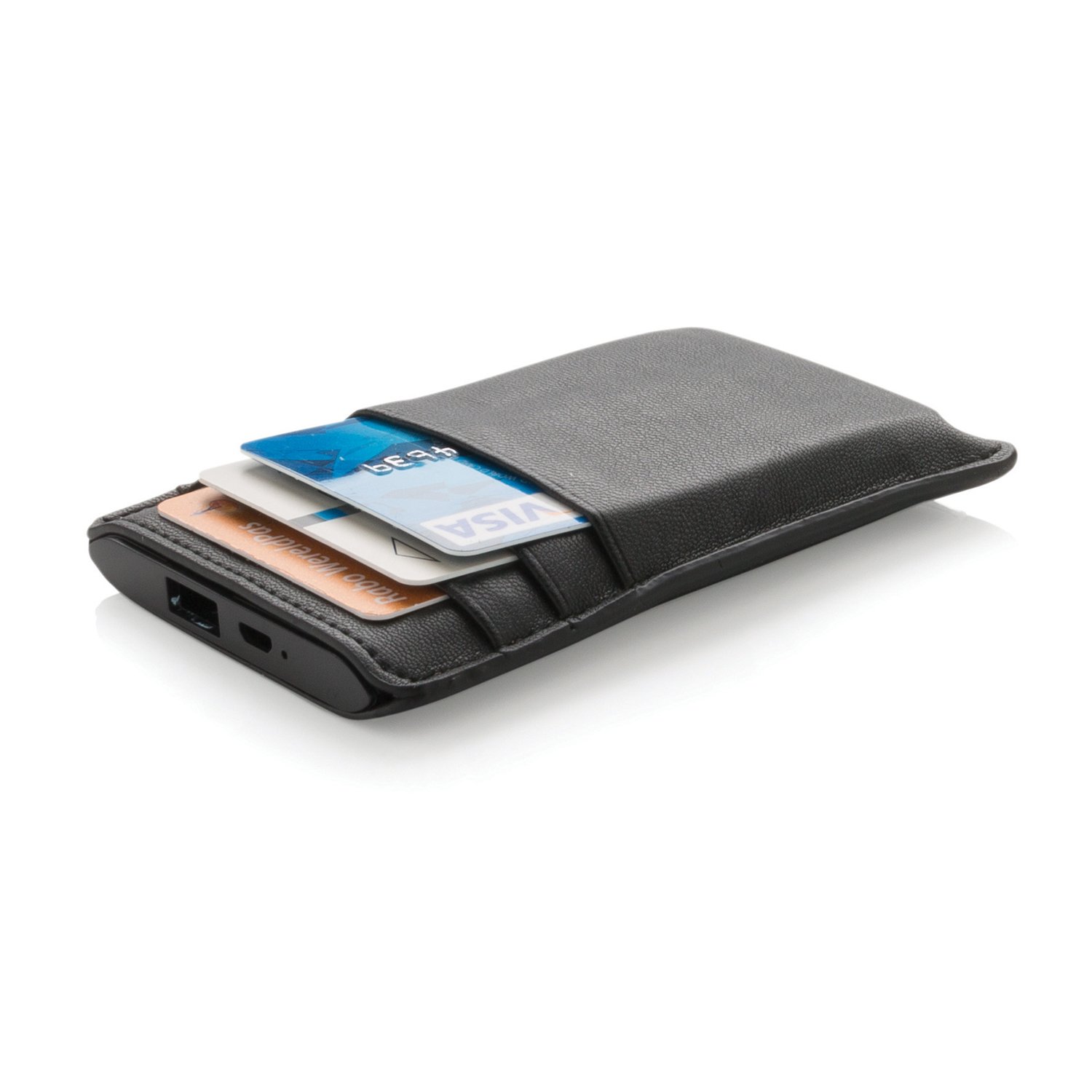 Бумажник с зарядным устройством Swiss Peak, 2200 mAh_1