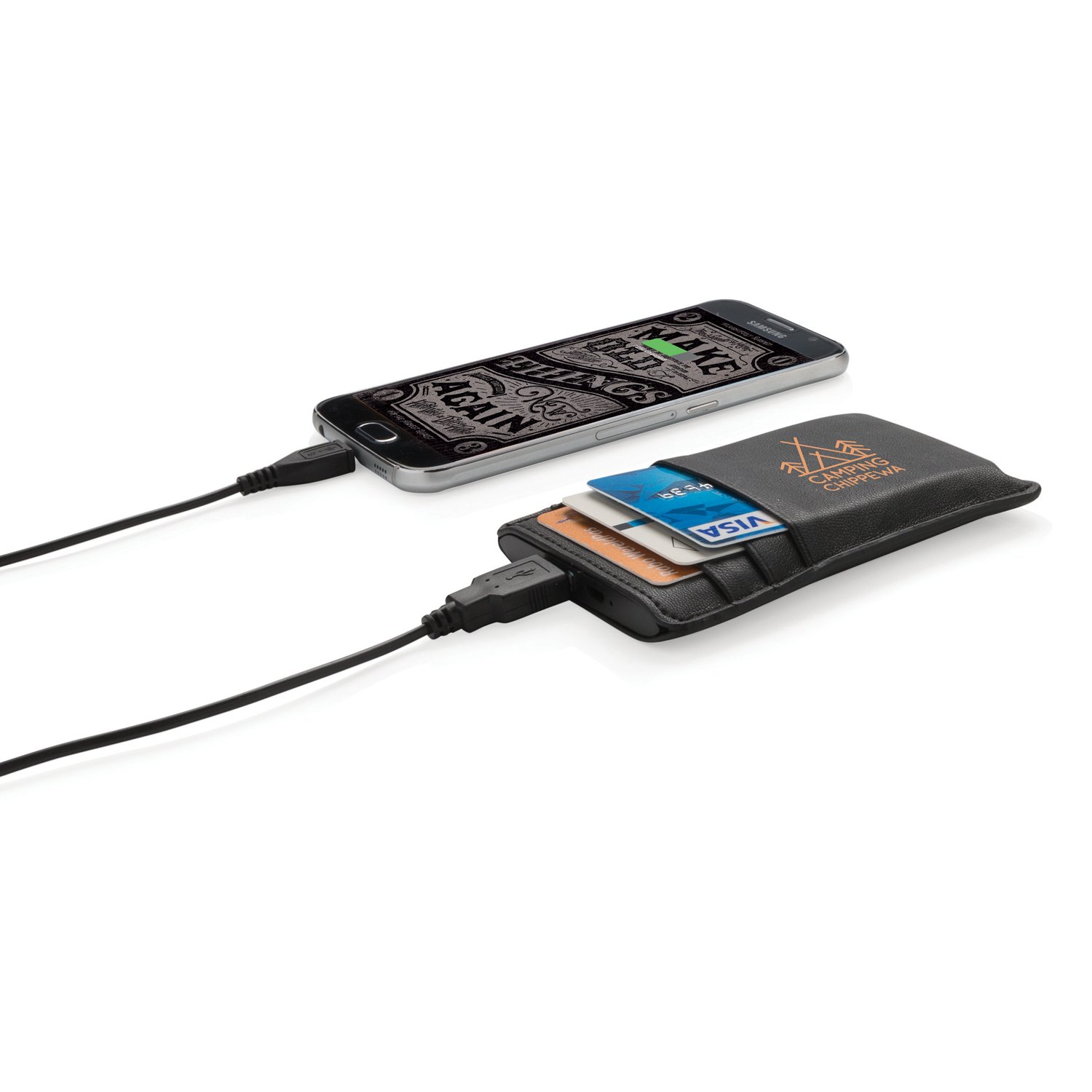 Бумажник с зарядным устройством Swiss Peak, 2200 mAh_7