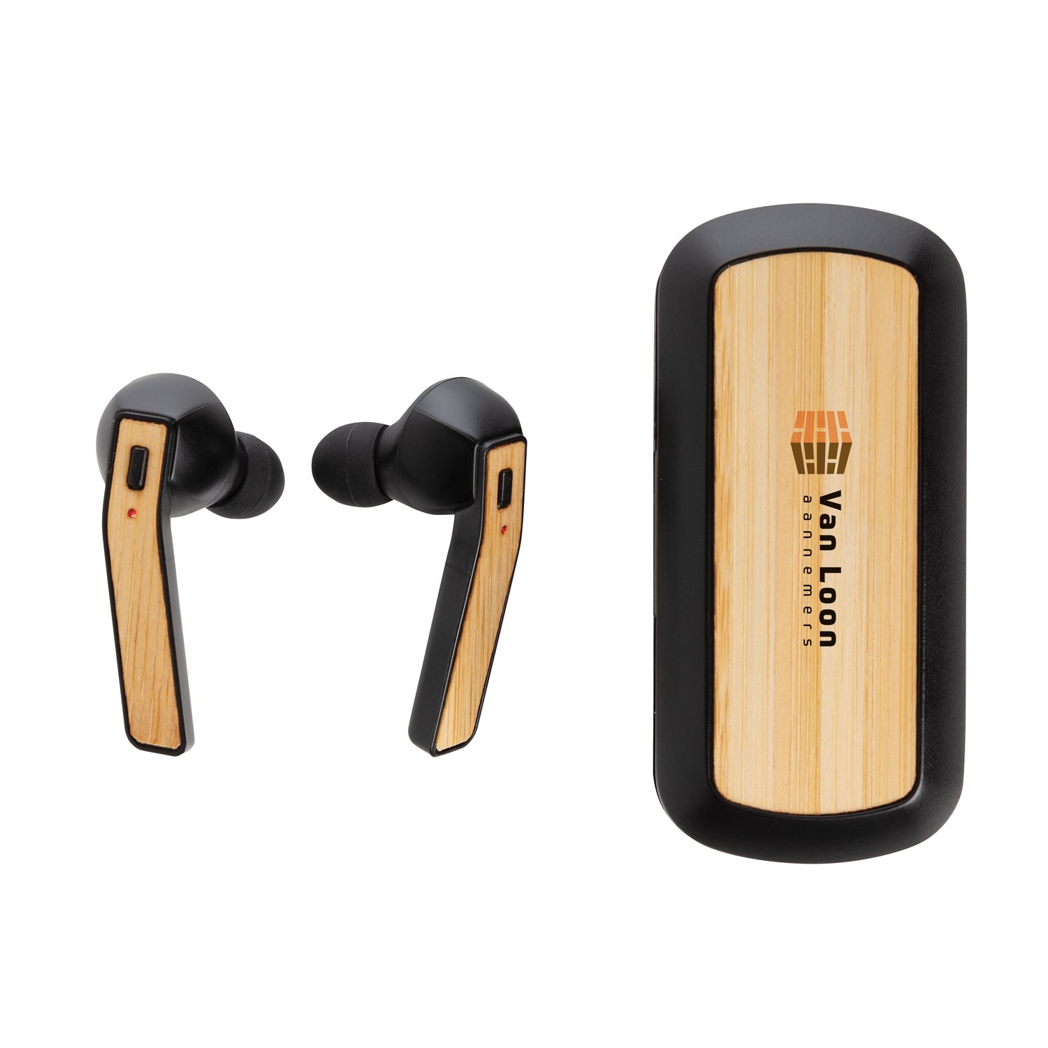 Наушники Bamboo Free Flow TWS с чехлом для зарядки_3