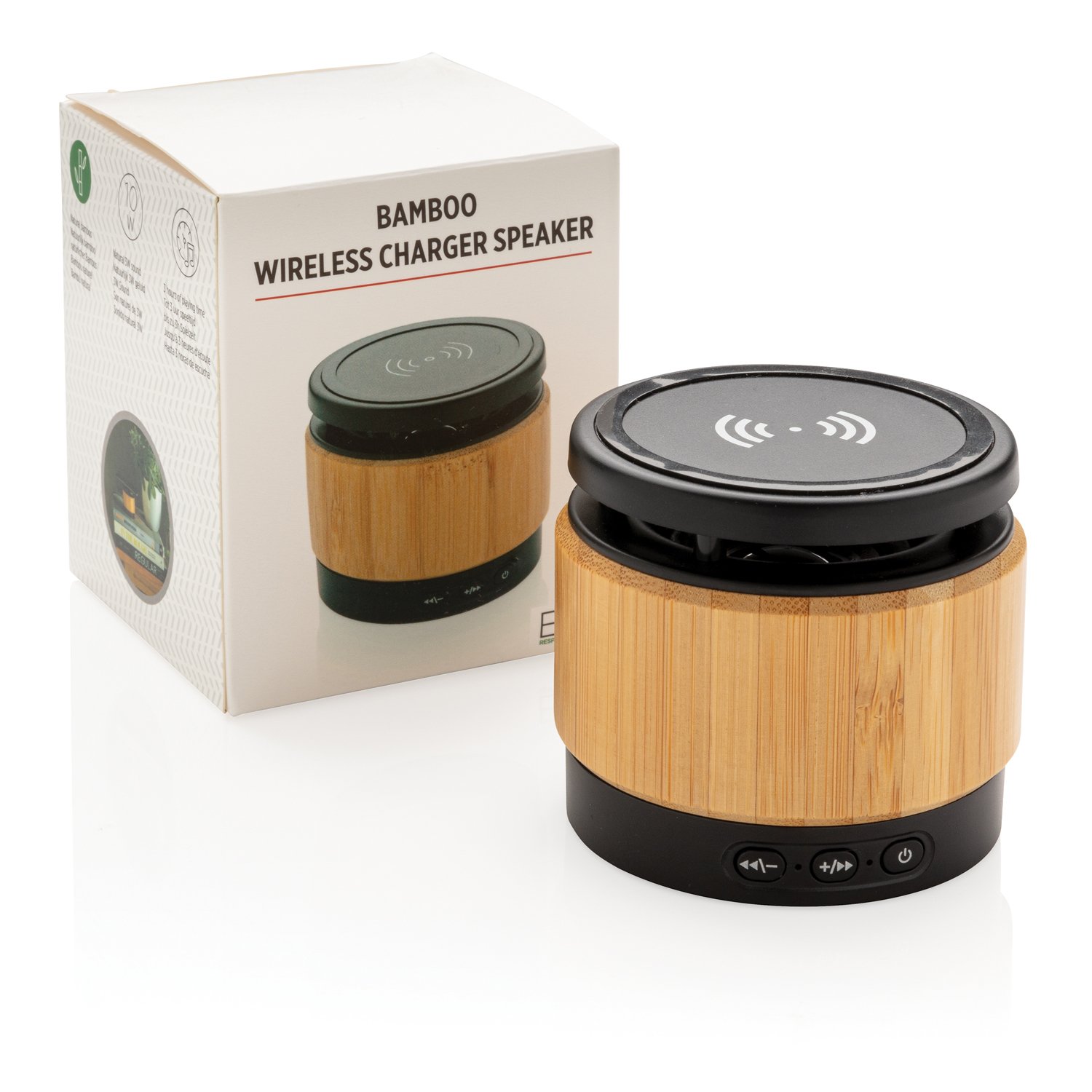 Беспроводная док-станция Bamboo с колонкой_7