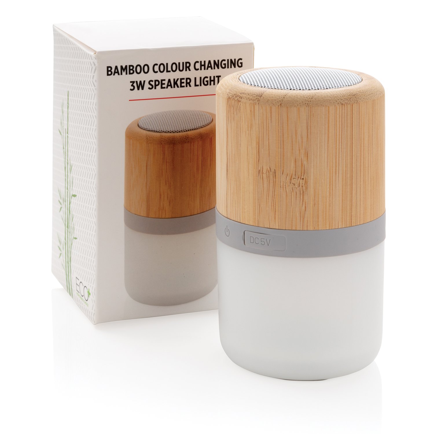 Беспроводная колонка Bamboo, меняющая цвет, 3 Вт_9