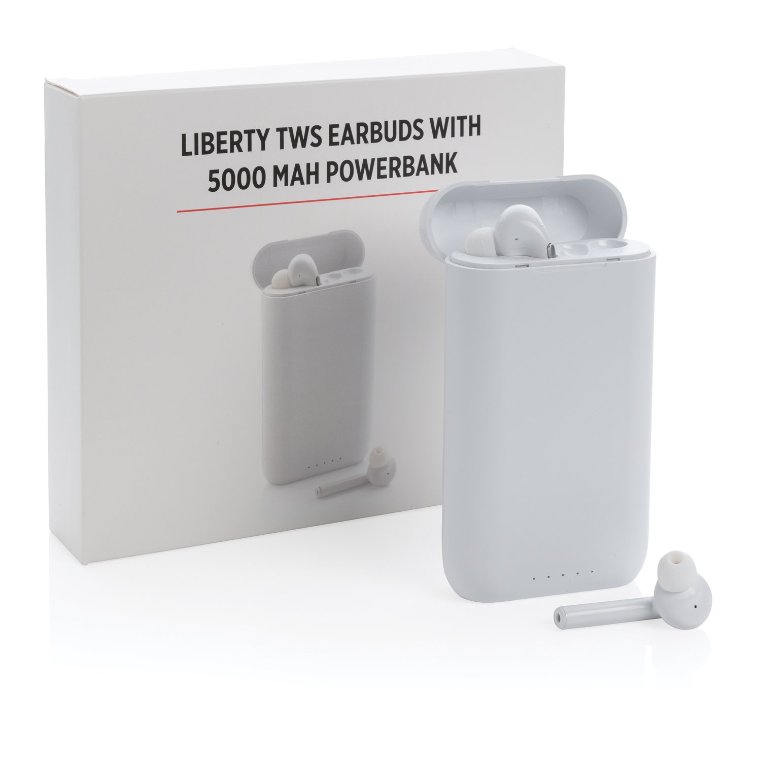 Внешний аккумулятор с наушниками TWS Liberty, 5000 мАч_6