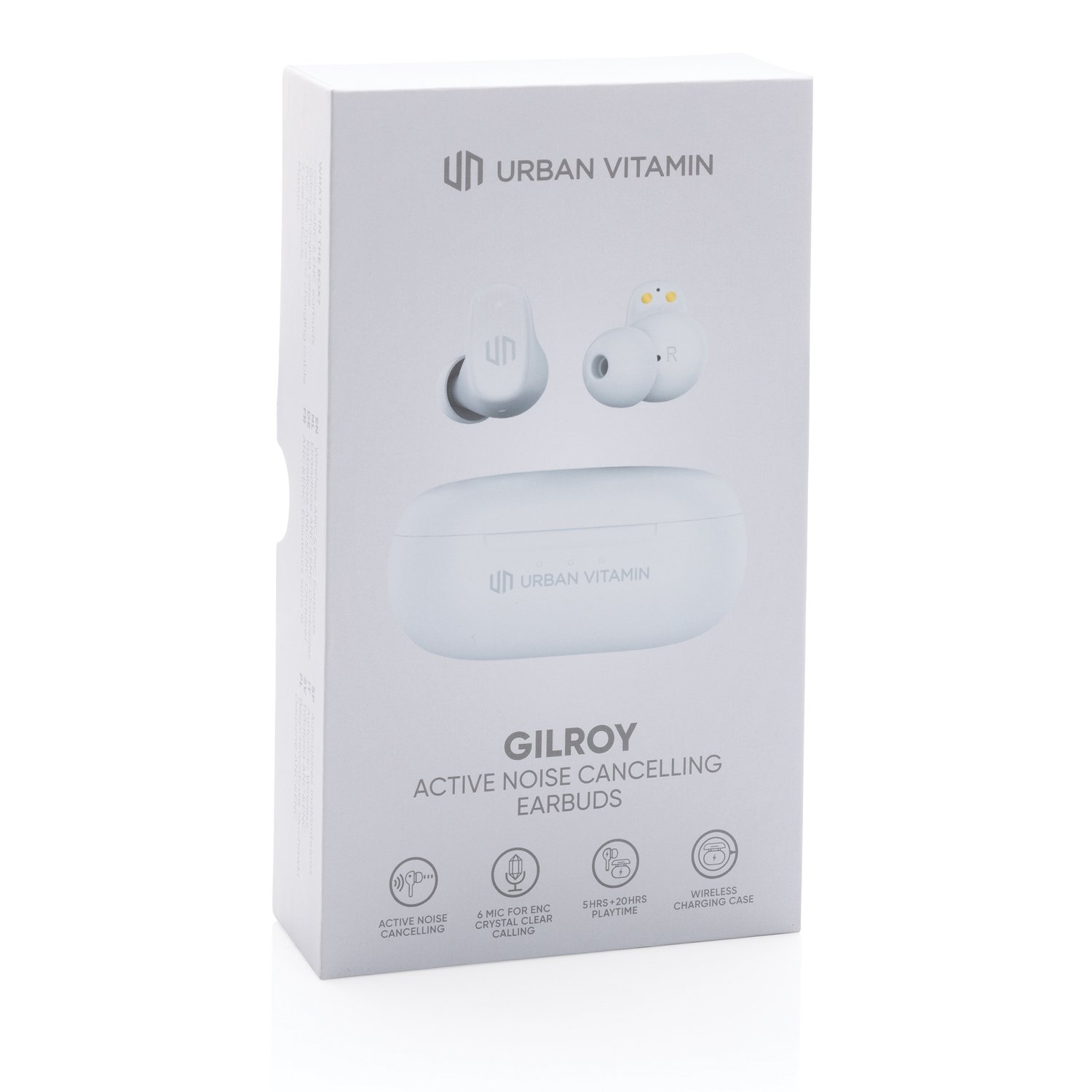 Беспроводные наушники Urban Vitamin Gilroy с активным шумоподавлением ANC, ENC_21
