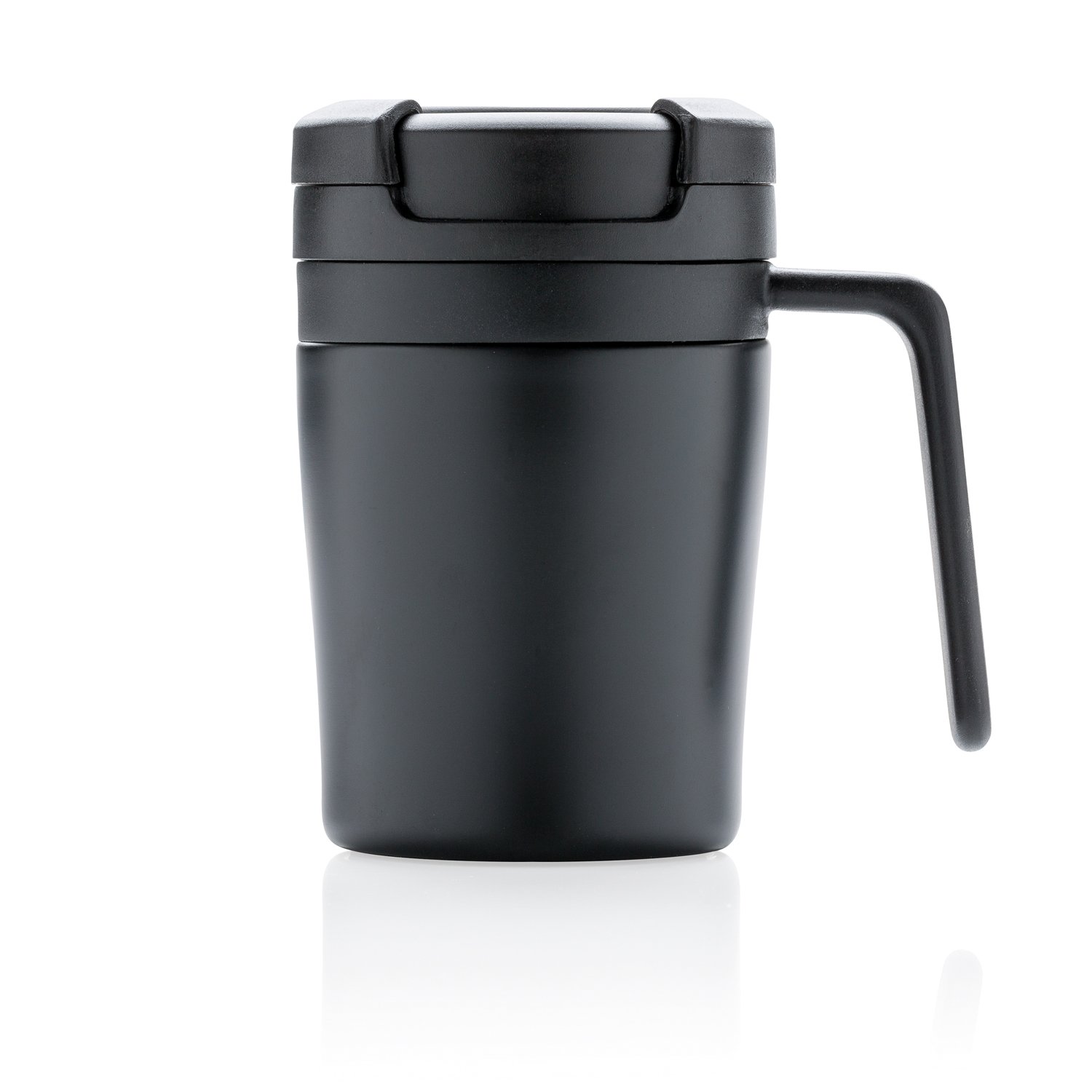 Термокружка с ручкой Coffee-to-go, черный_2