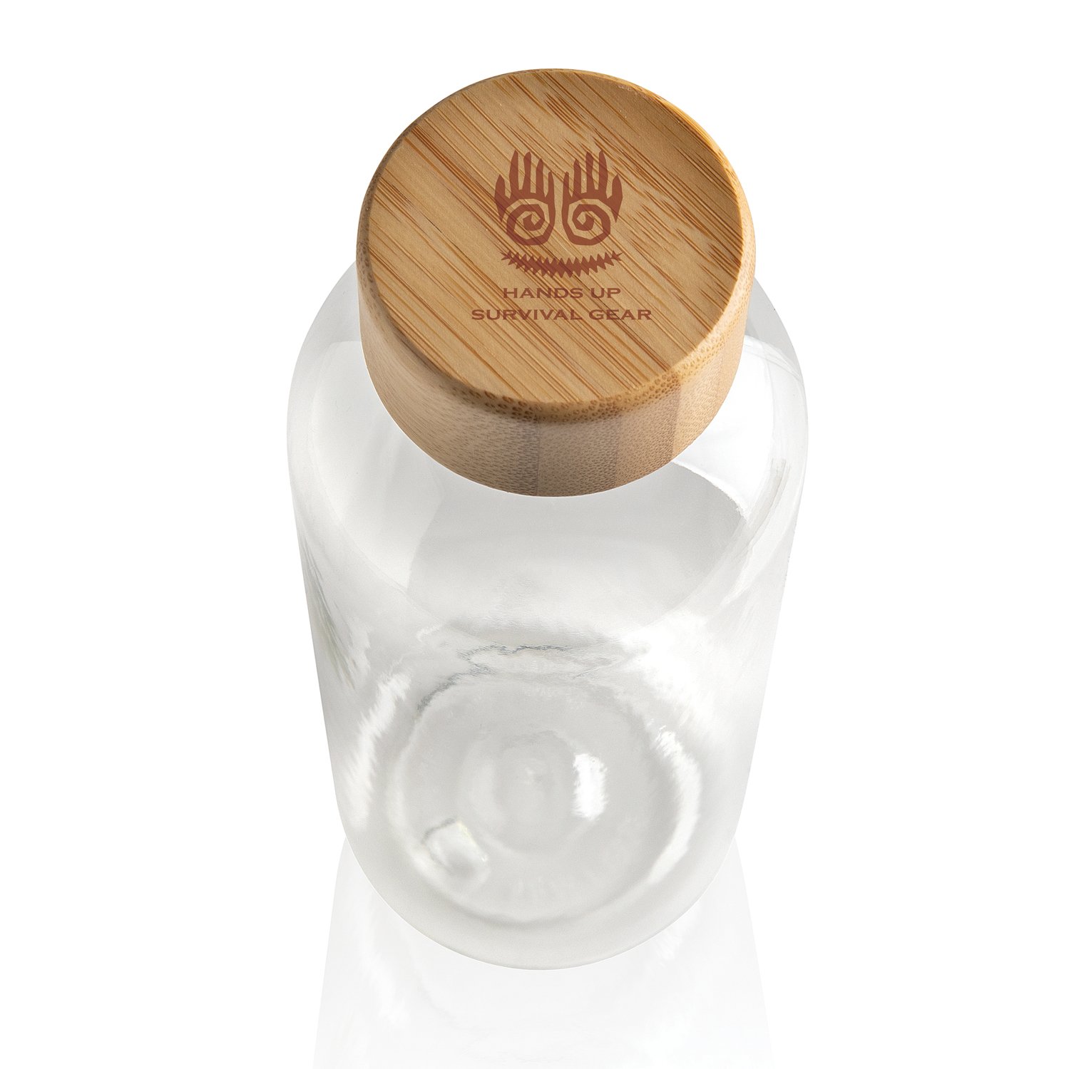 Бутылка для воды из rPET (стандарт GRS) с крышкой из бамбука FSC®_5