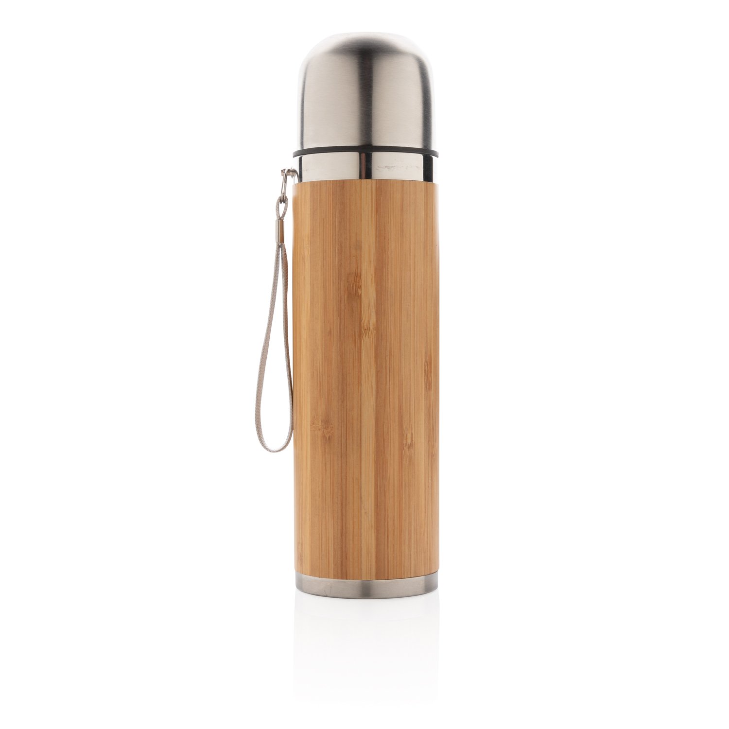 Герметичный вакуумный термос для путешествий Bamboo, 450 мл_2