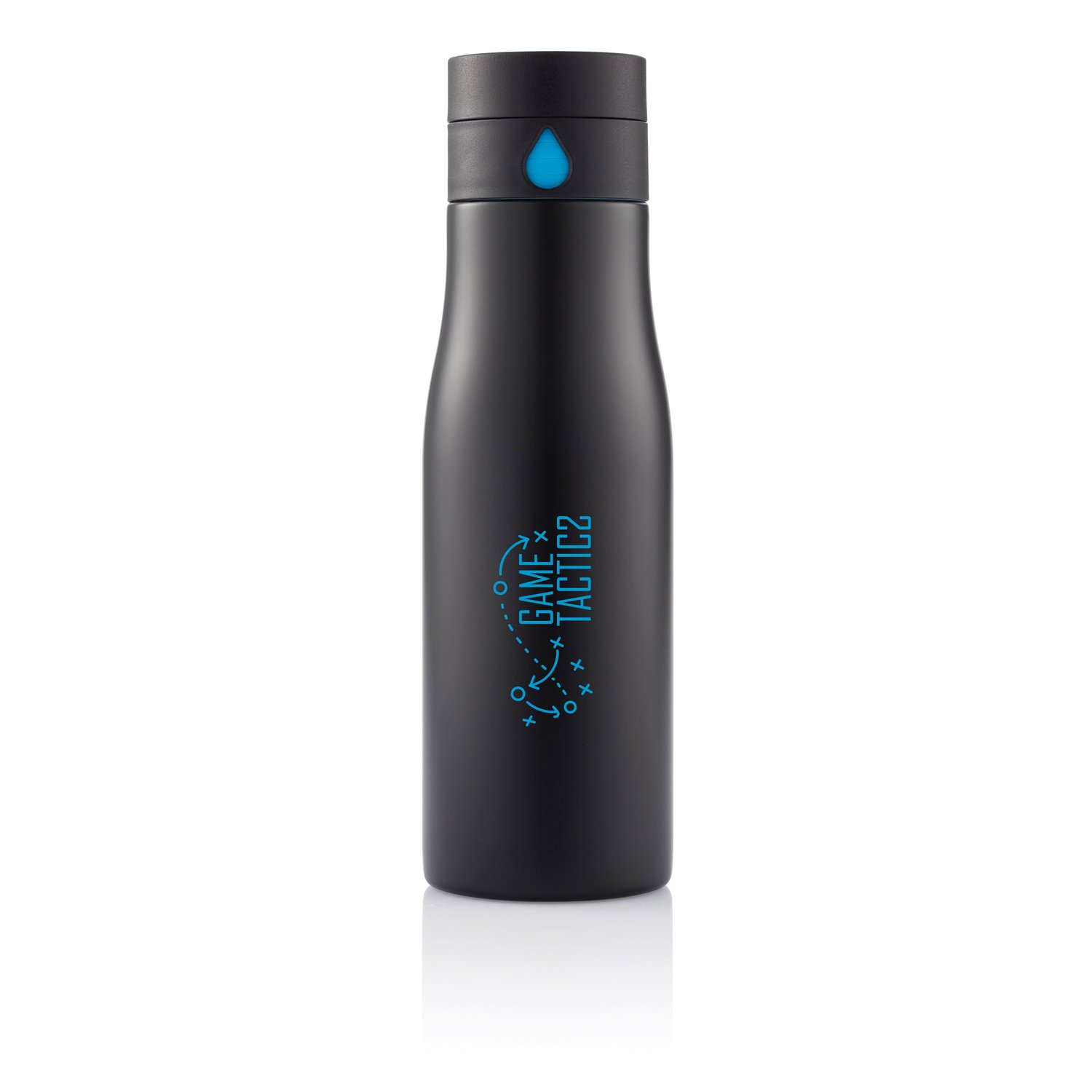 Бутылка для воды Aqua, черная_3