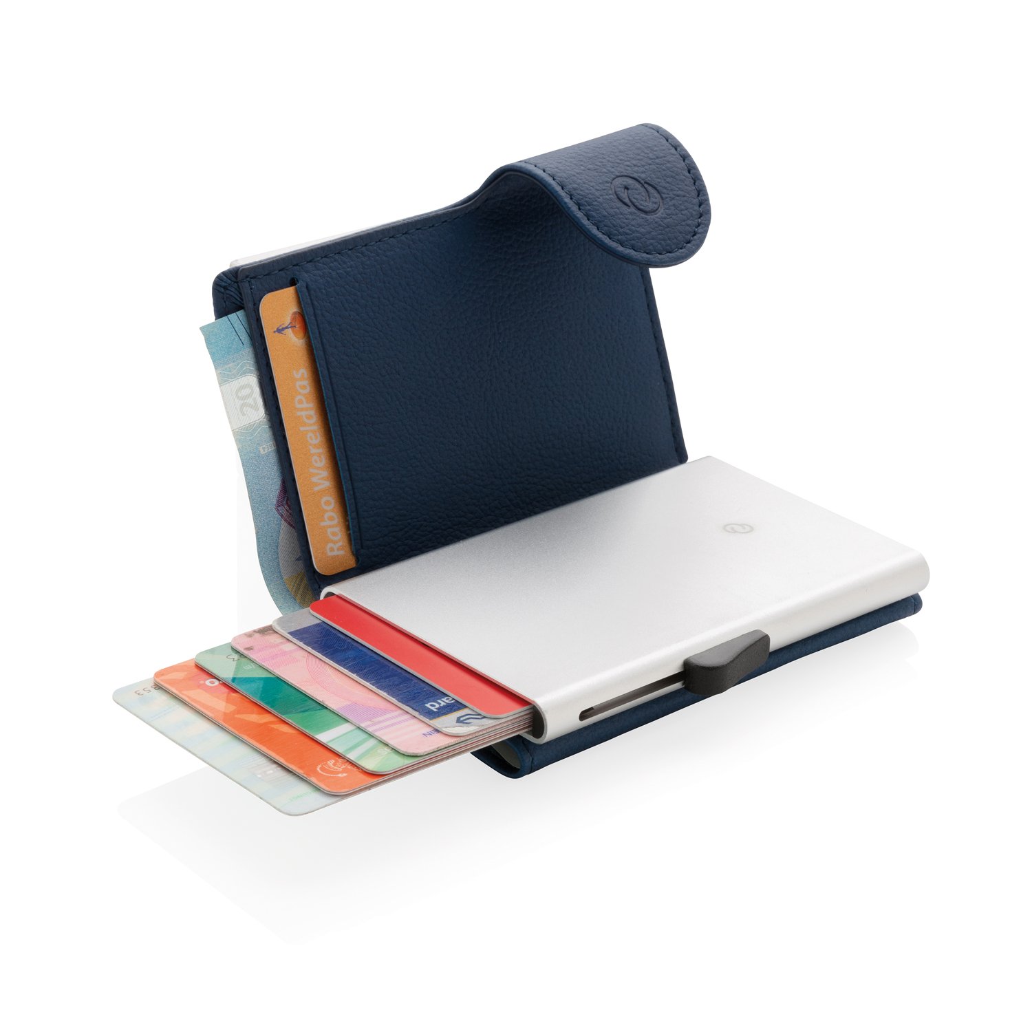 Кошелек с держателем для карт C-Secure RFID, голубой_3