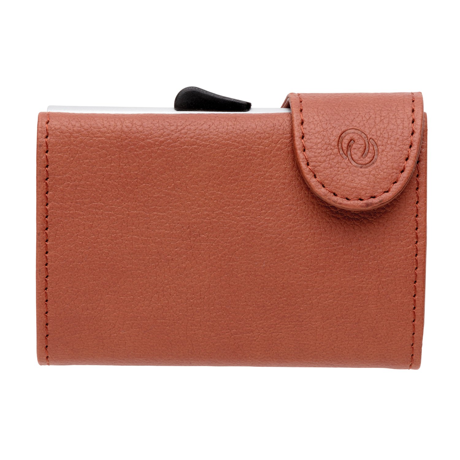 Кошелек с держателем для карт C-Secure RFID, коричневый_4
