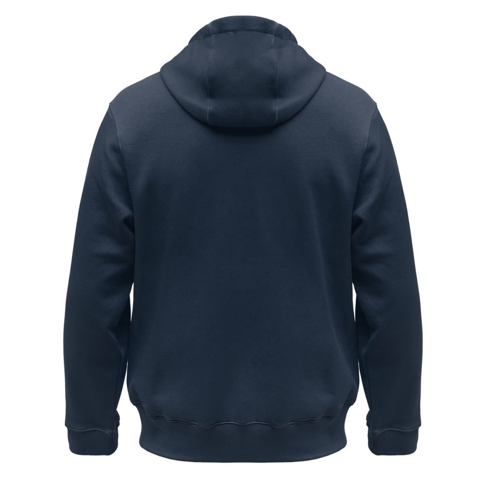 Толстовка мужская Hooded Full Zip темно-синяя_2