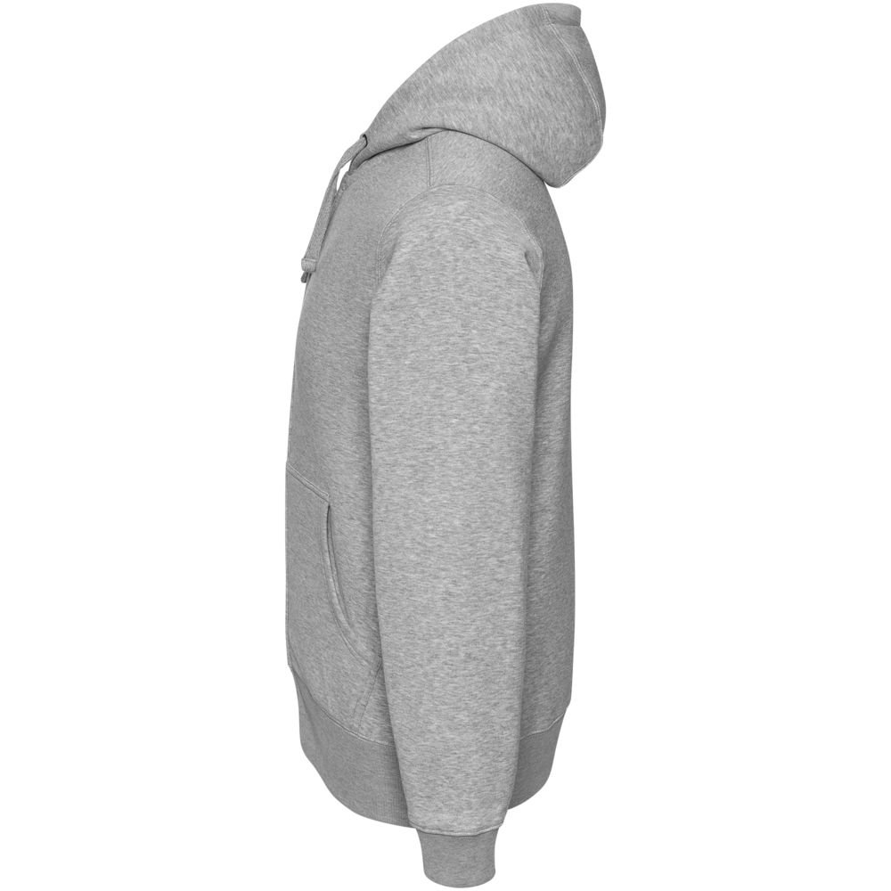 Толстовка мужская Hooded Full Zip серый меланж_2