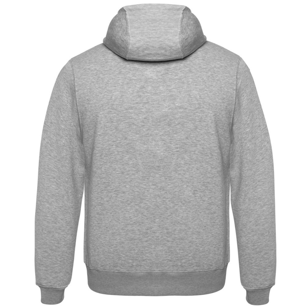 Толстовка мужская Hooded Full Zip серый меланж_1