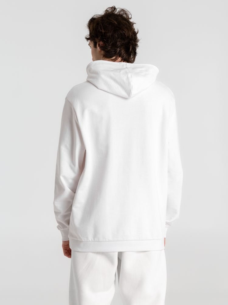 Толстовка с капюшоном унисекс Hoodie, белая_6