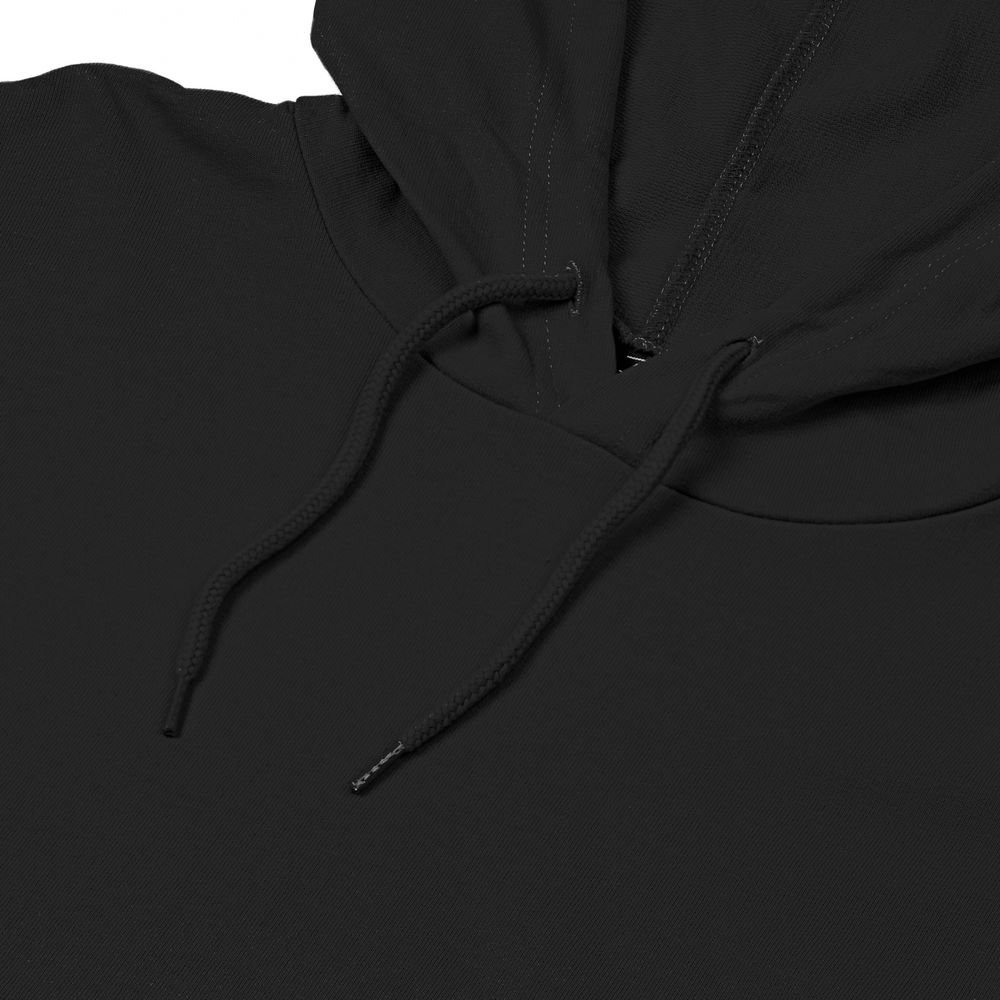 Толстовка с капюшоном унисекс Hoodie, черная_2