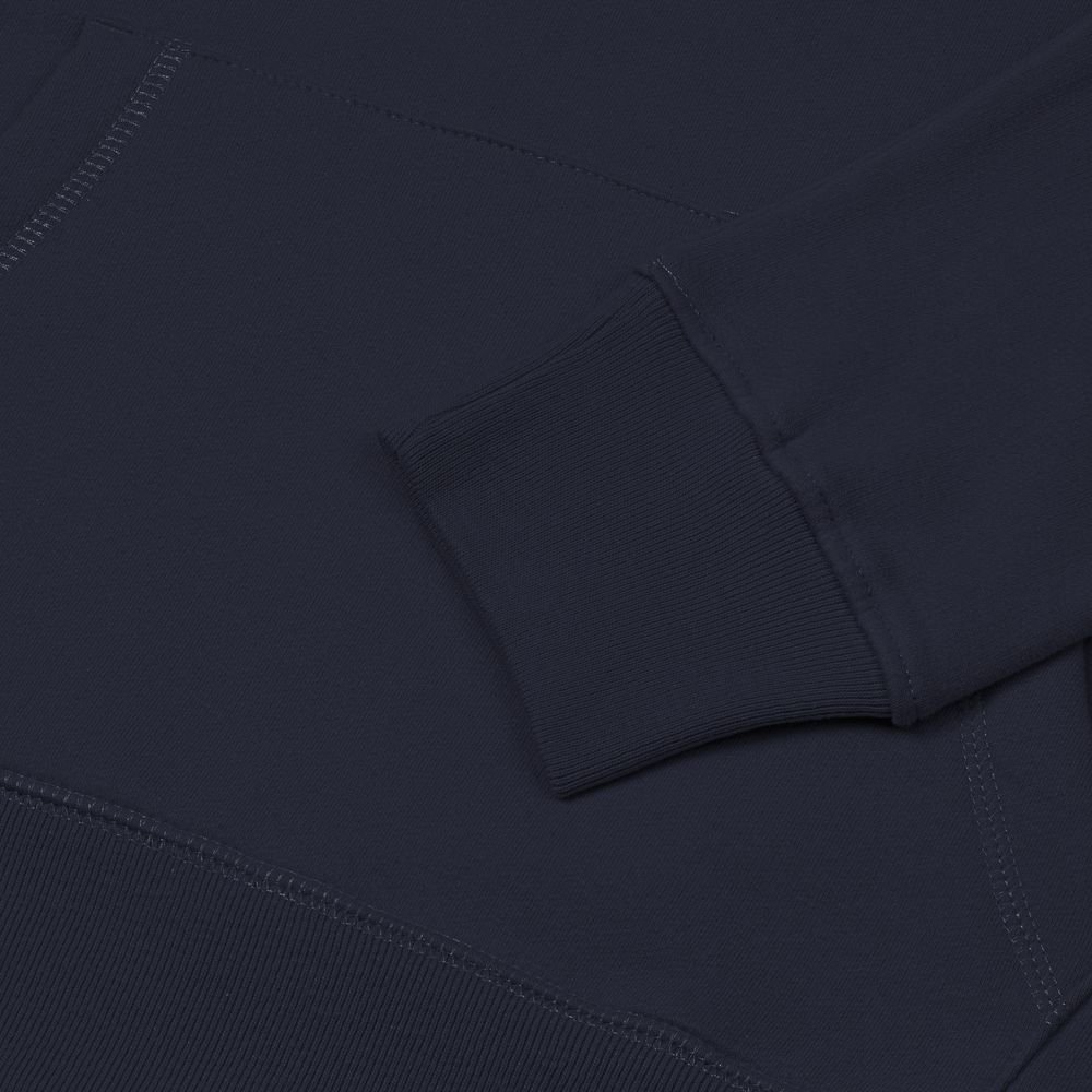 Толстовка с капюшоном унисекс Hoodie, темно-синяя_3