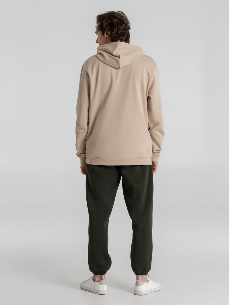 Толстовка с капюшоном унисекс Hoodie, бежевая_8