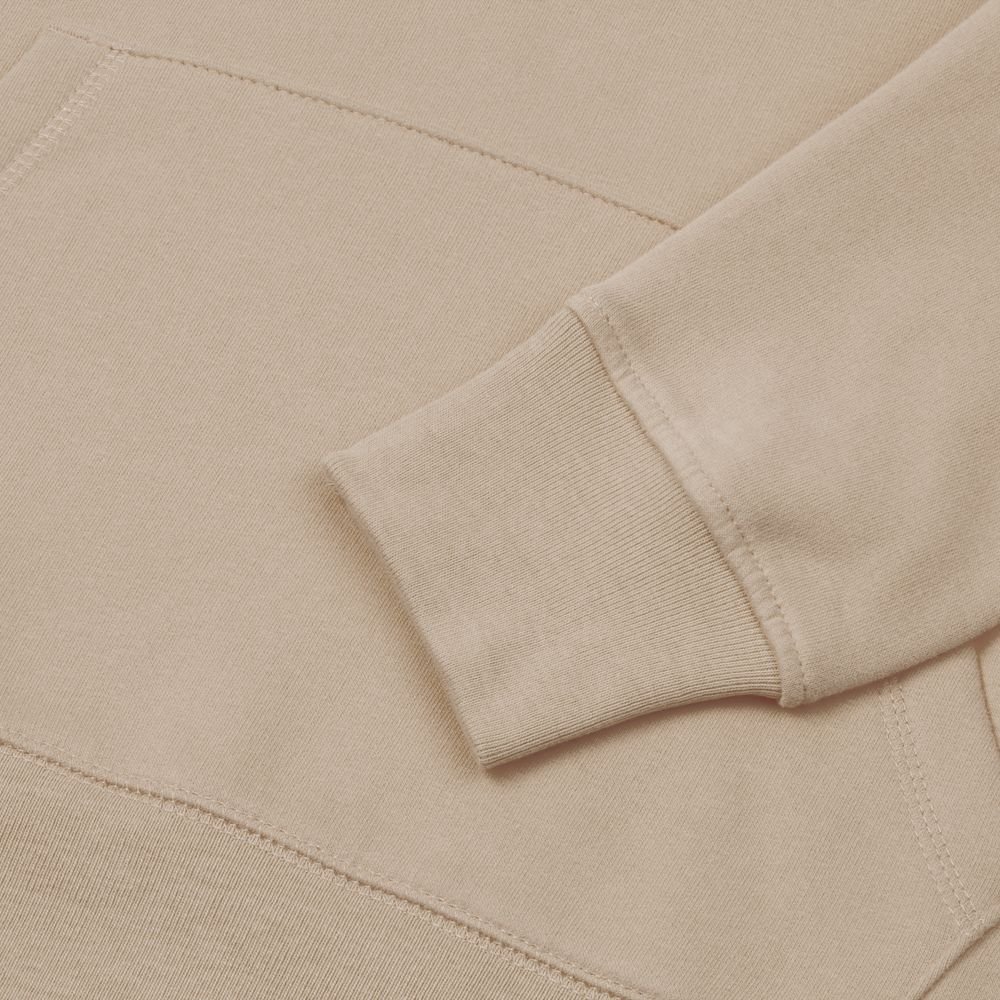 Толстовка с капюшоном унисекс Hoodie, бежевая_3