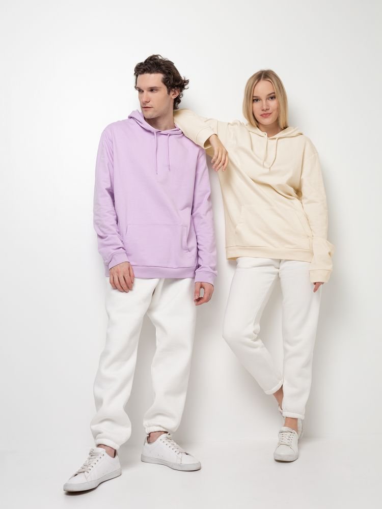 Толстовка с капюшоном унисекс Hoodie, сиреневая_15