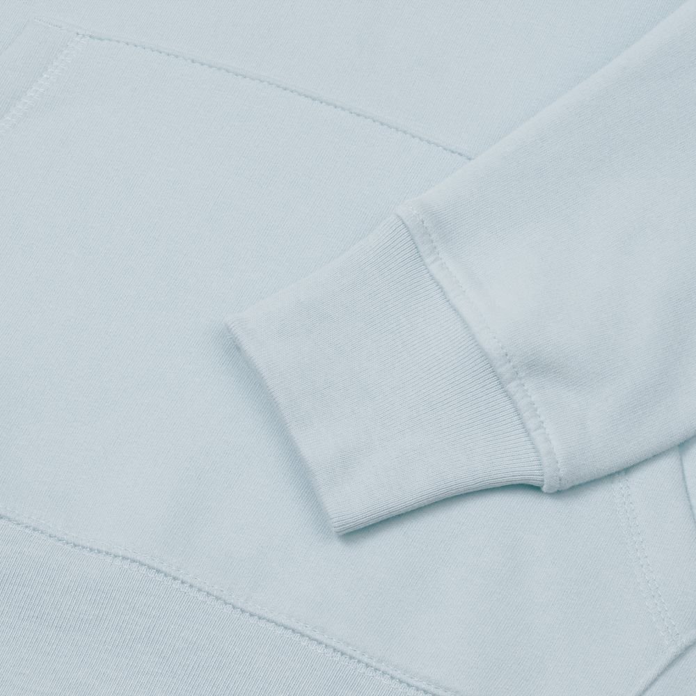 Толстовка с капюшоном унисекс Hoodie, светло-голубая_3