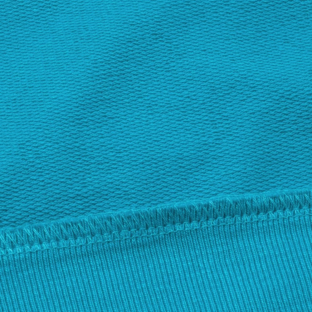 Толстовка с капюшоном унисекс Hoodie, бирюзовая_4