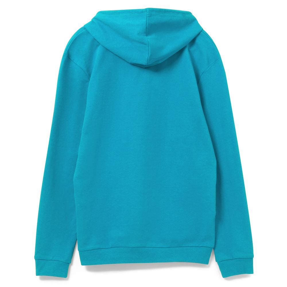 Толстовка с капюшоном унисекс Hoodie, бирюзовая_1