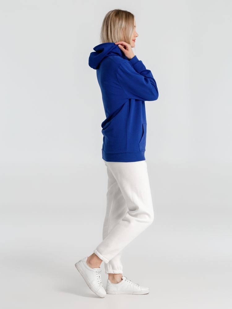 Толстовка с капюшоном унисекс Hoodie, ярко-синяя_8