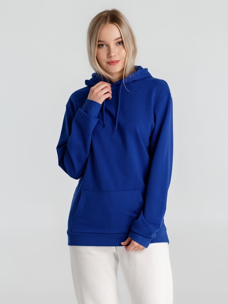 Толстовка с капюшоном унисекс Hoodie, ярко-синяя_5