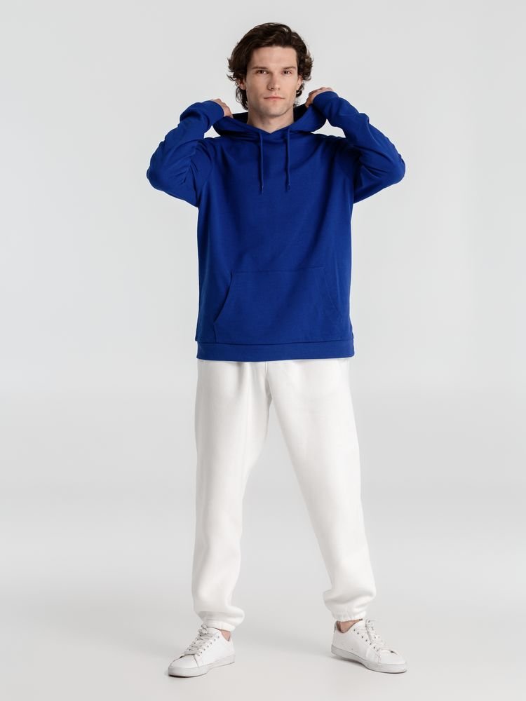 Толстовка с капюшоном унисекс Hoodie, ярко-синяя_12