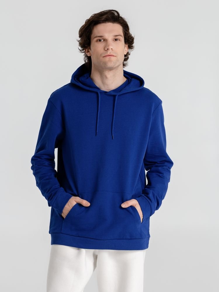 Толстовка с капюшоном унисекс Hoodie, ярко-синяя_10