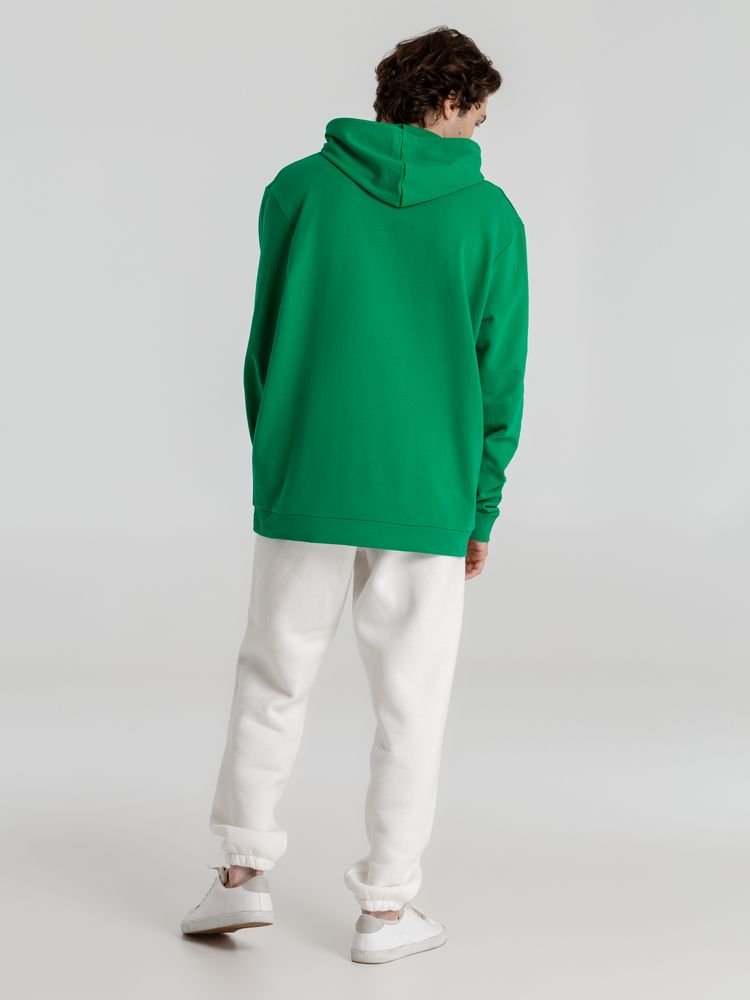 Толстовка с капюшоном унисекс Hoodie, зеленая_12