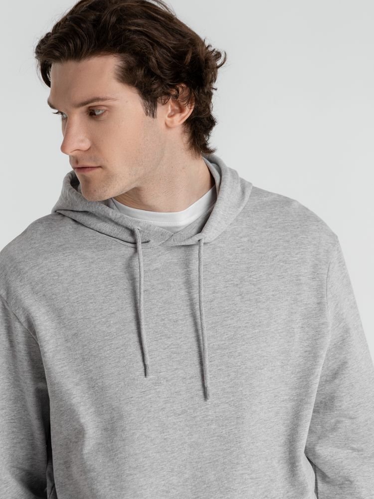 Толстовка с капюшоном унисекс Hoodie, серый меланж_7