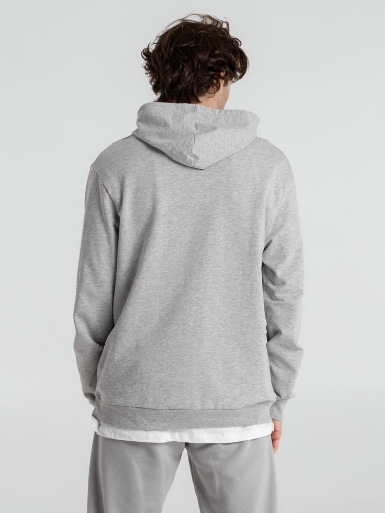 Толстовка с капюшоном унисекс Hoodie, серый меланж_6
