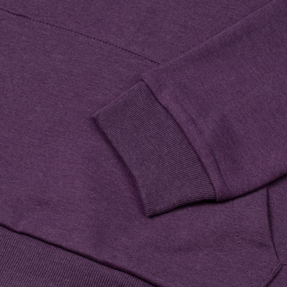 Толстовка с капюшоном унисекс Hoodie, фиолетовый меланж_3