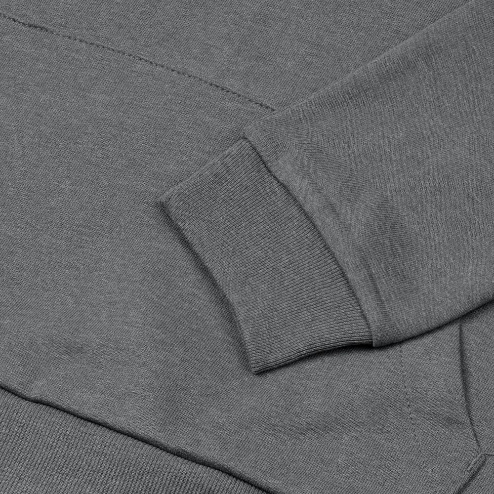 Толстовка с капюшоном унисекс Hoodie, серая (стальная)_3