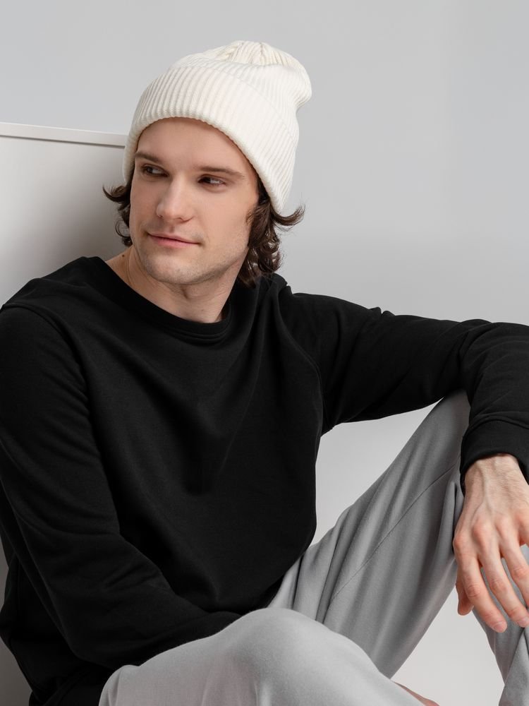 Свитшот унисекс BNC Organic, черный_7