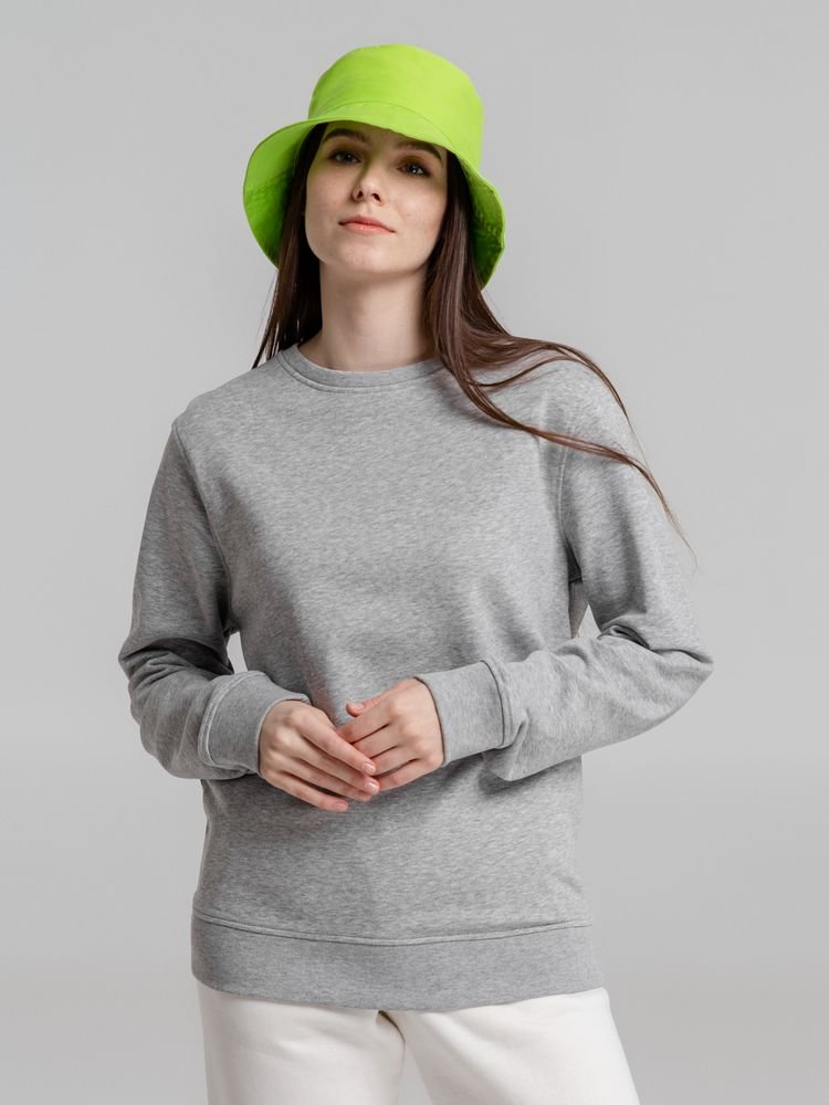 Свитшот унисекс BNC Organic, серый меланж_9