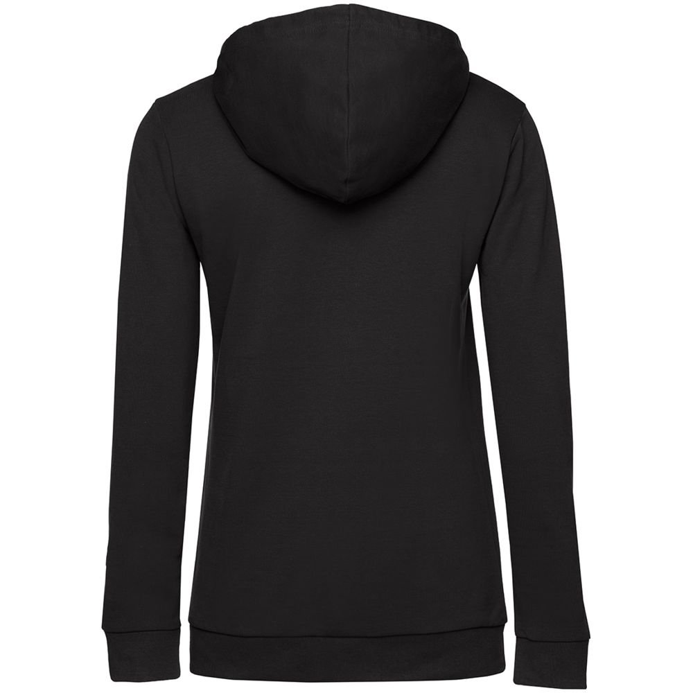 Толстовка с капюшоном женская Hoodie, черная_1