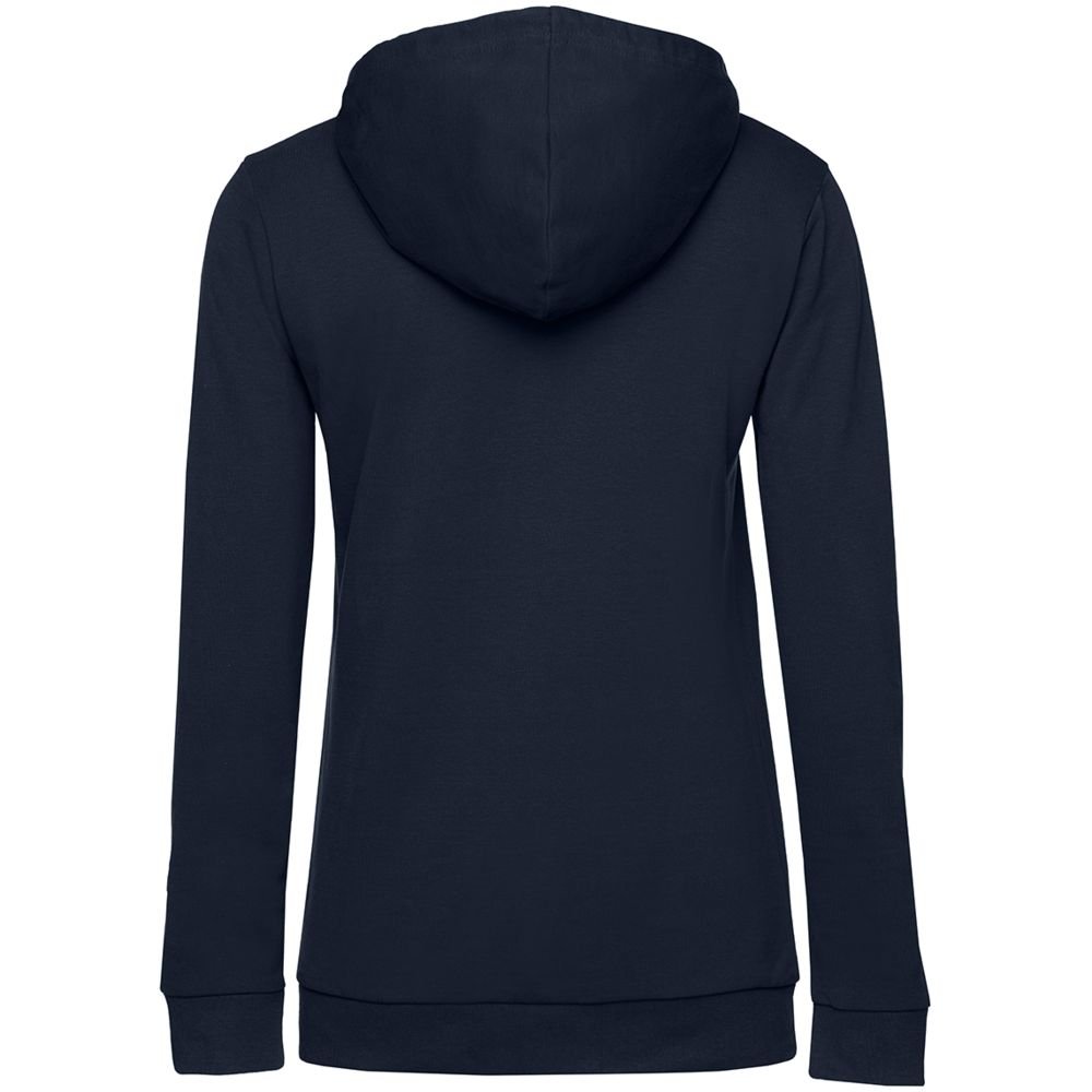 Толстовка с капюшоном женская Hoodie, темно-синяя_1