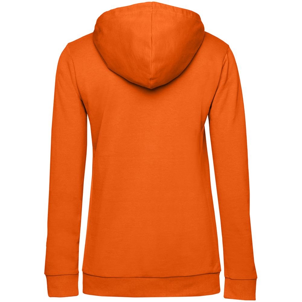 Толстовка с капюшоном женская Hoodie, оранжевая_1