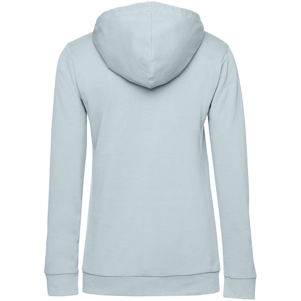 Толстовка с капюшоном женская Hoodie, светло-голубая_1