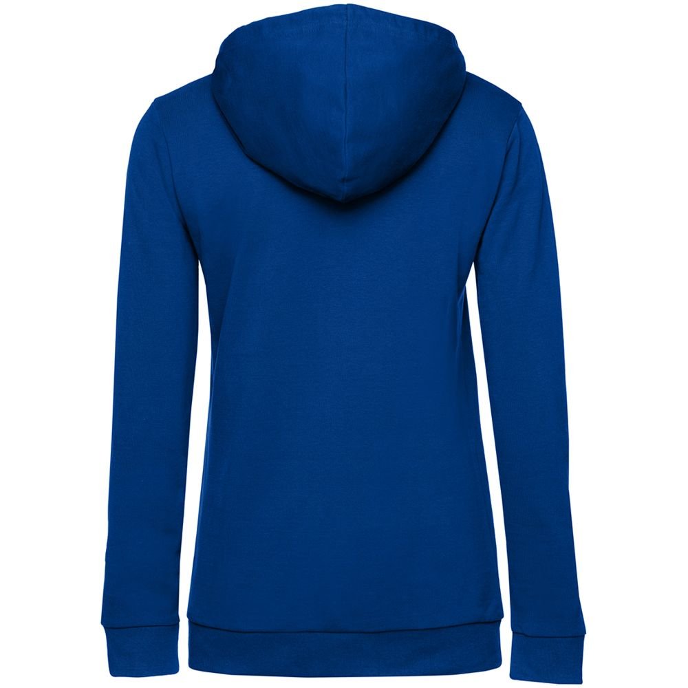 Толстовка с капюшоном женская Hoodie, ярко-синяя_1