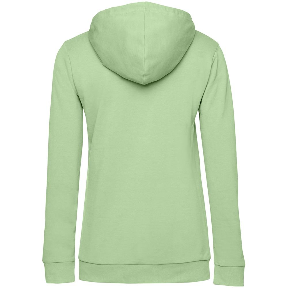 Толстовка с капюшоном женская Hoodie, светло-зеленая_1